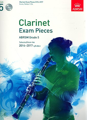 Clarinet Exam Pieces 2014-2017 Grade 5 (+CD) for clarinet and piano