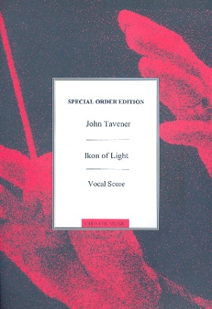 Ikon of Light for mixed chorus, violin, viola and cello score (gr),  archive copy