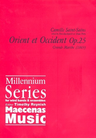 Orient et occident for concert band score and parts