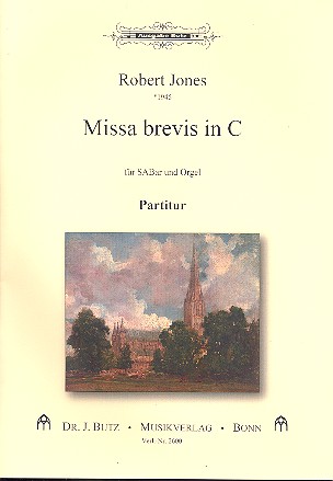 Missa brevis C-Dur fr gem Chor (SAM) und Orgel Partitur