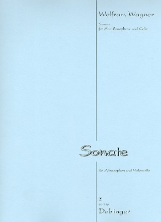 Sonate fr Altsaxophon und Violoncello Partitur und Stimmen