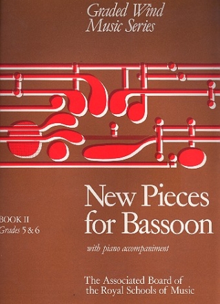 New Pieces vol.2 (Grade 5 and 6) for bassoon and piano