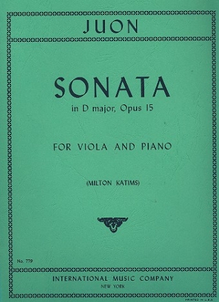 Sonata for viola and piano