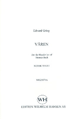 Varen for mixed chorus a cappella score (nor) archive copy