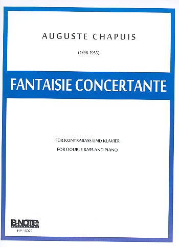 Fantaisie concertante fr Kontrabass und Klavier