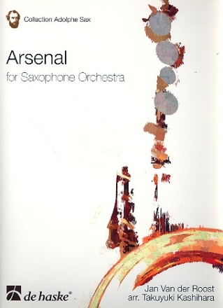 Arsenal for saxophone orchestra score and parts