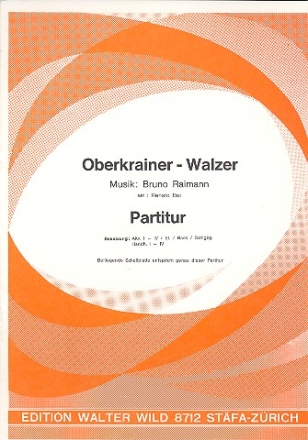 Oberkrainer Walzer fr Akkordeonorchester Partitur