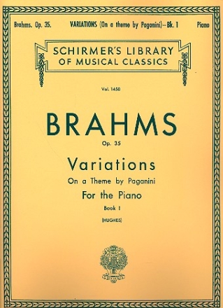 Variations on a Theme by Paganini op.35 vol.1 for piano