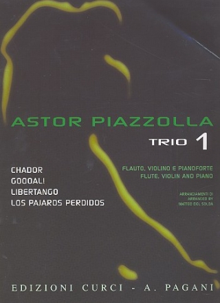 Trio Nr.1 fr Flte, Violine und Klavier Partitur und Stimmen