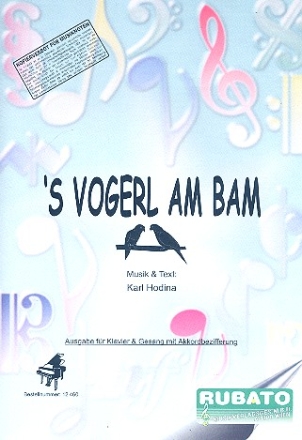 S Vogerl am Bam fr Klavier/Gesang/Gitarre