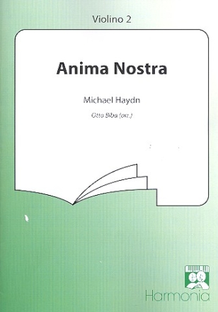 Anima nostra fr Soli, Frauenchor, 2 Violinen und Bc Violine 2