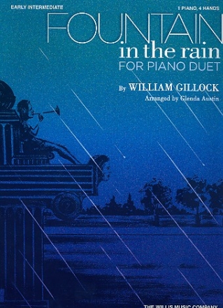 Fountain in the Rain for piano 4 hands score