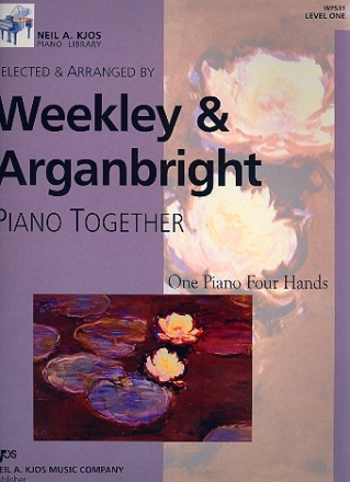 Piano together Level one for piano 4 hands score