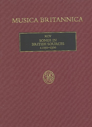 Songs in British Sources 1150 1300