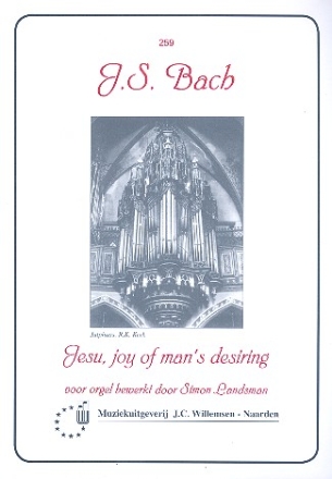 Jesu Joy of Man's Desiring for organ