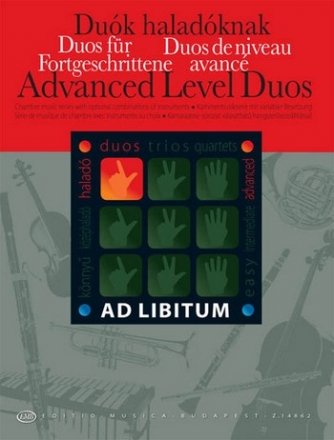 Fortgeschrittene Duos fr 2 Instrumente Partitur und Stimmen