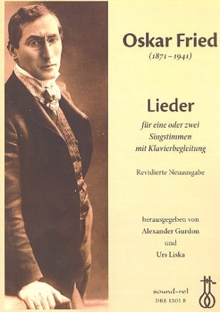 Lieder fr 1-2 Stimmen und Klavier Partitur