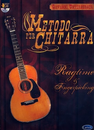 Metodo per chitarra - Ragtime & Fingerpicking (+CD): per chitarra/intavolatura