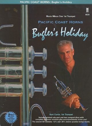 Bugler's Holiday for 2 trumpets, horn, trombone and tuba (+2 CD's) printed first trumpet part