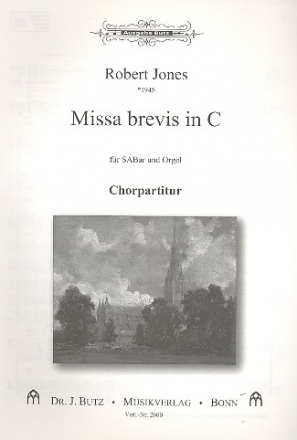 Missa brevis C-Dur fr gem Chor (SAM) und Orgel Chorpartitur