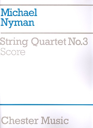 String Quartet no.3 score,  archive copy