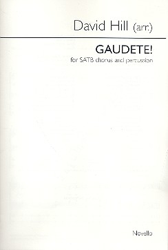 Gaudete fpr mixed chorus and percussion score,  archive copy