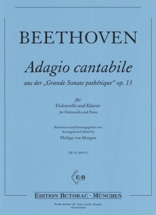 Adagio cantabile fr Violoncello und Klavier