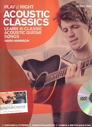 Play it right - Acoustic Classics (+DVD): for guitar/tab