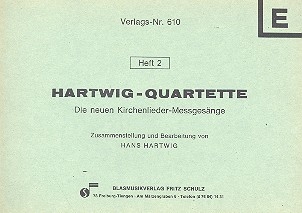 Hartwig Quartette Band 2 fr Blser Heft E (4. Stimme in C)