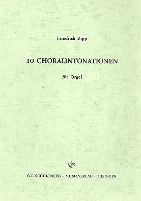 30 Choralintonationen fr Orgel