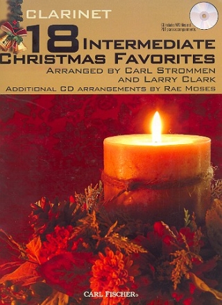 18 intermediate Christmas Favorites (+mp3-CD) for clarinet