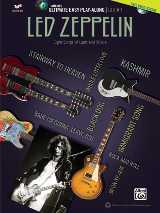 Led Zeppelin (+DVD-ROM) for vocal/guitar/tab Songbook