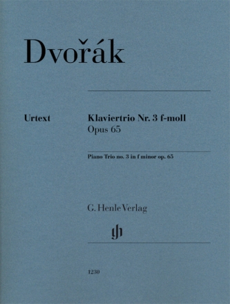 Trio f-Moll Nr.3 op.65 fr Violine, Violoncello und Klavier Stimmen