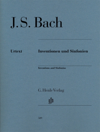 Inventionen und Sinfonien fr Klavier Neuausgabe 2014,  broschiert