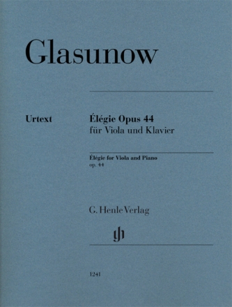 lgie op.44 fr Viola und Klavier