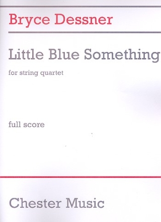 Little blue Something for string quartet score and parts,  archive copy