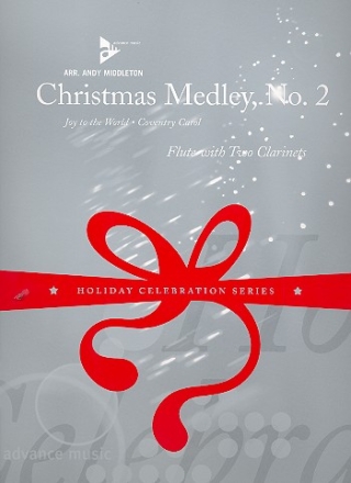 Christmas Medley vol.2 for flute and 2 clarinets score and parts