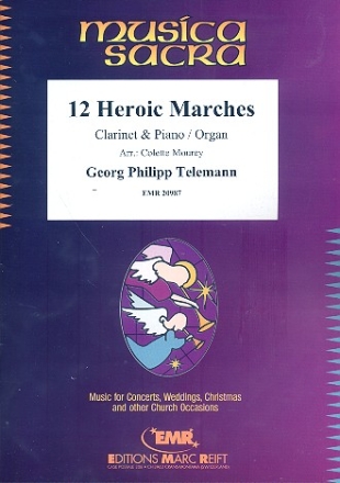 12 heroic Marches for clarinet and piano