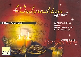 Weihnachten bei uns fr 5 Blechblser 3. Stimme Tenorhorn