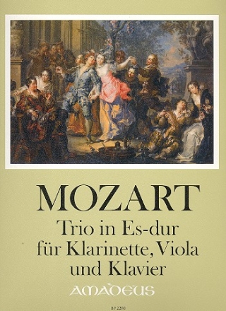 Trio Es-Dur KV498 fr Klarinette, Viola und Klavier Stimmen