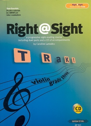 Right@Sight Grade 3 (+CD) for violin