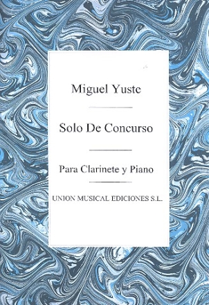 Solo de concurso para clarinete y piano