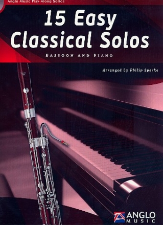 15 easy classical Solos (+CD) for bassoon and piano