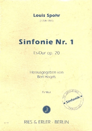 Sinfonie Es-Dur Nr.1 op.20 fr Orchester Partitur