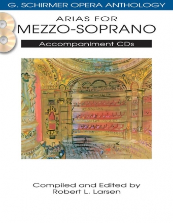 Arias for mezzo soprano and piano 2 CD's (piano accompaniment)