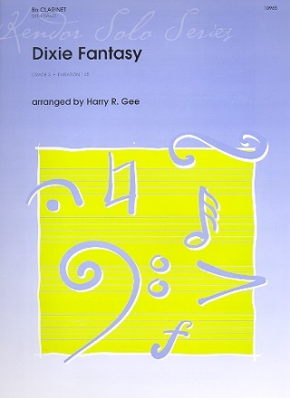 Dixie Fantasy: for clarinet and piano