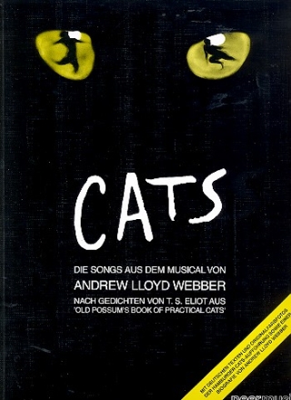 Cats fr Klavier/Gesang/Gitarre Songbook (dt)