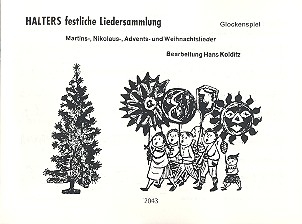 Halters festliche Liedersammlung fr Blasorchester Glockenspiel