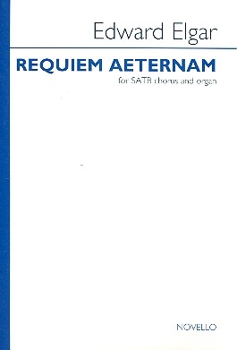 Requiem aeternam for mixed chorus and organ score