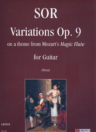 Variations on a Theme from Mozart's Magic Flute op.9 for guitar